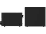 Microcadena - PEAQ PMS 350, Reproductor de CD y USB, 60 W, Negro