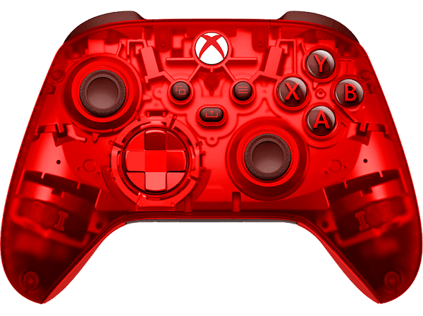 Mando Xbox - Microsoft Pulse Cipher Special Edition, Inalámbrico, Bluetooth, Botones Personalizables, Rojo