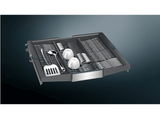 Lavavajillas integrable - Siemens SX87TX00CE, 14 servicios, 8 programas, 59.8 cm, VarioSpeed, Inox