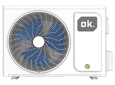 Aire acondicionado Split 1 x 1 - ok. OAC 92625 ES SET, 2236 fg/h, Función de calentamiento, Blanco