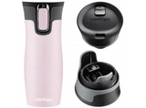 Termo - Contigo West Loop, 470 ml, Acero Inoxidable, Rosa