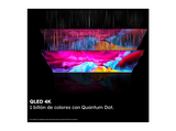 TV QLED 65 - Haier S80F Series H65S80FUX, Smart TV (Google TV), HDR 4K, Gaming 120 Hz, Dolby Audio y Dolby Vision, Dbx-tv, Negro
