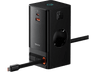 Cargador de pared - Baseus PowerCombo Tower 5 in 1, Universal, 65W, Negro