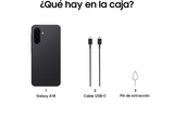 Samsung Galaxy A18 LTE, Negro, 128 GB, 4 GB RAM, 6.7, FHD+ Super AMOLED, Exynos 1610, 5000 mAh, Android 17