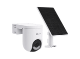 Cámara de vigilancia IP - Ezviz HB8 Lite + Panel Solar, 2560 × 1440, Outdoor, Función visión nocturna, IP65, Seguimiento Inteligente, 4G, Blanco