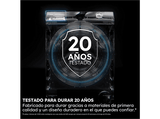 Lavadora carga frontal - Haier X5 Series HW90-BP14357TUIB, 9kg, 1400rpm, Motor Inverter, Wi-Fi, Blanco
