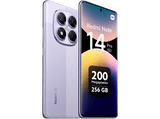 Móvil - Xiaomi Redmi Note 14 Pro 5G, Morado lavanda, 256 GB, 8 GB RAM, 6.67 AMOLED 1.5K, MediaTek Dimensity 7300-Ultra, 5110 mAh