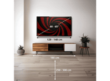 TV QLED 65 - Haier S90 Series H65S90GUX, QLED 4K HDR10+, Google TV, Dolby Atmos, Sonido KEF, Gaming 144Hz, Negro
