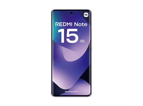 Móvil - Xiaomi Redmi Note 15 5G, Púrpura, 256 GB, 8 GB RAM, 6.77