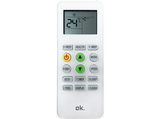 Aire acondicionado Split 1 x 1 - OK OAC 123524 ES SET, 3010 fg/h, Bomba de calor, Inverter, Blanco