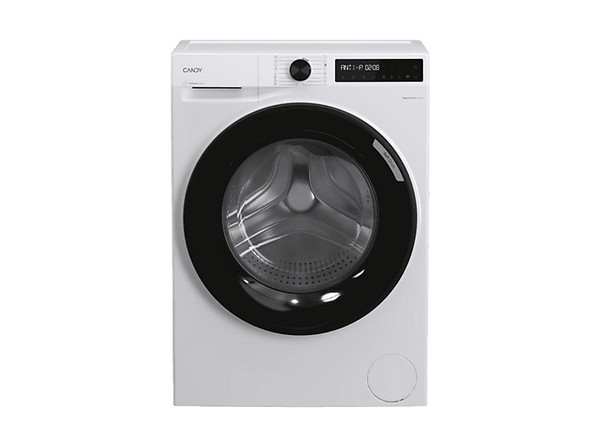 Lavadora carga frontal - Candy BR 48SBL6-S, 8 kg, 1400 rpm, 16 Programas, Inverter, WiFi y Bluetooth, Blanco