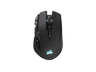 Ratón gaming - Corsair IRONCLAW RGB WIRELESS SE, Inalámbrico, 100-26.000 PPP, 285h Autonomía, Ergonómico, Negro