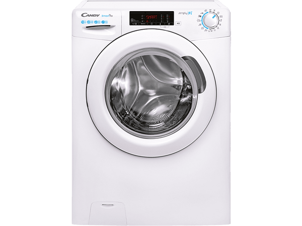 Lavadora carga frontal - Candy Smart Pro CO 12105TW4/1-S, 10 kg, 1200rpm, Wi-Fi, 16 Programas, Blanco
