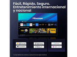 TV QLED 55 - Hisense 55E7Q PRO, QLED 4K, Quad Core/MT9618,  Procesador Hi-View Engine, 144 Hz, IA Upscaler, Negro