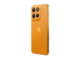 Móvil - Motorola Moto g15, Naranja, 128 GB, 8 GB RAM, 6.72 LCD, MediaTek Helio G81, Full HD+, Cuero Vegano, 5200 mAh