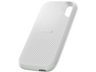Disco duro SSD externo 1TB - SanDisk Extreme Portable SSD, 2.5", Hasta 1050 MB/s, NVMe, USB 3.2, IP65, Blanco
