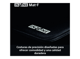 Alfombrillas gaming - Sony INZONE Mat-F, Fnatic, Deslizamiento de precisión en FPS, Antideslizante SlimFlex, Grosor 6mm, 480 x 400 mm, PC, F900, Negro