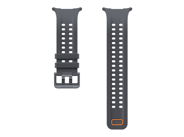 Correa - Samsung, Para Galaxy Watch Ultra2, Compatible con Galaxy Watch Ultra (2025), Fácil ajuste, Marine Band, Negro
