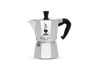 Cafetera tradicional - Bialetti Moka Express+ Café Clásico 250 gr, Aluminio, Plata