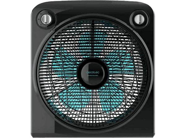 Ventilador de sobremesa - Cecotec EnergySilence 6000 05929, 50 W, 3 Velocidades, Temporizador, 5 Aspas, Rejilla Rotatoria, Black
