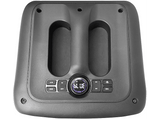Altavoz de gran potencia - Vieta Pro Party 6, 120 W, Micrófono inalámbrico, Hasta 8hs, Negro