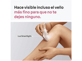 Depiladora - Braun Silk·épil 3 3-031, Depiladora de arranque con cable, Piel suave duradera, Cabezal rasuradora, Rosa