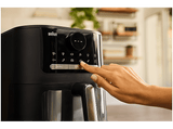 Freidora - Braun MultiFry 5 HF5073, 2000 W, 6 l, Negro Mate