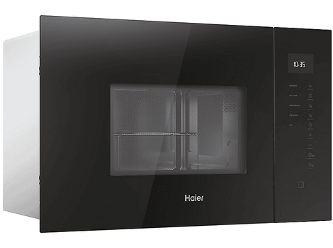 Microondas con grill integrable - Haier ID Series 4&2 H38FMWID4ID27N, 900W, 6 funciones, 20 l, Negro