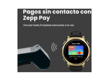 Smartwatch - Amazfit T-Rex 3 Pro, 44 mm, Hasta 17 días Autonomía, +180 Modos Deportivos, pantalla AMOLED, Resistente al Agua, Artic Gold