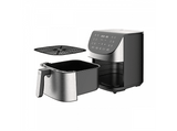 Freidora de aire - MasterPRO BGMP-9309, 1700 W, 7 l, 12 programas, Temporizador, Plata