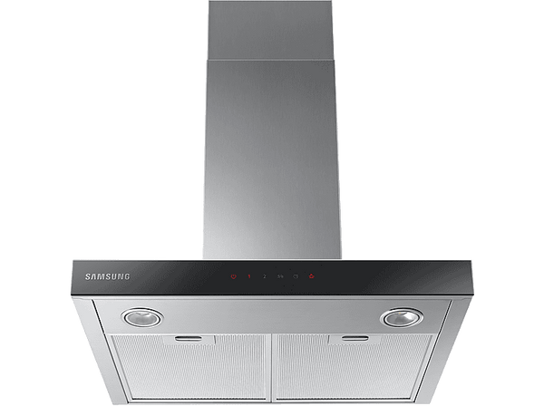 Campana decorativa - Samsung NK24C5070US/UR, 4 velocidades, 531 m³/h, 60 cm, Táctil, Inox