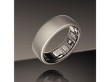 Anillo inteligente - Amazfit Helio Ring, 16.5 mAh, Talla 8, 10 ATM, 4 días Autonomía, Titanio