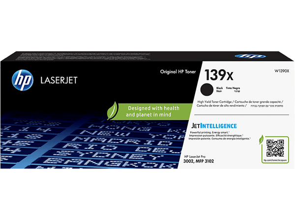 Tóner - HP LaserJet 139X, Láser, Aproximadamente 4000 páginas, HP Planet Partners, Negro