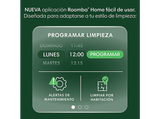Robot friegasuelos - iRobot Roomba® 205 Combo DustCompactor, 1820 ml, 12.8V, Autonomía 3h, Negro