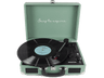 Tocadiscos - Prixton VC400, 78 rpm, Bluetooth, USB, 2 Altavoces 3W,  Digitalizador de vinilos, Verde