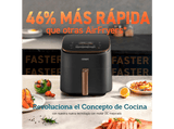 Freidora de aire - Cosori Turbo Blaze Chef Edition, Con Revestimiento Cerámico, 6 l, 1725 W, 230 °C, Negro