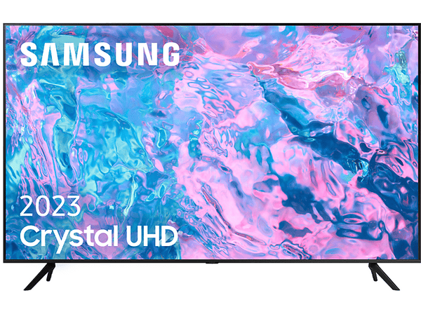 TV LED 55" - Samsung TU55CU7175UXXC, UHD 4K, Crystal Processor 4K, Smart TV, DVB-T2 (H.265), Negro