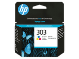 Cartucho de tinta - HP 303 tricolor, T6N01AE, 165 páginas, Compatibilidad con impresoras HP de la serie ENVY