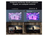TV QLED 85 - Sony Bravia 9, XR | Mini LED, 4K HDR, Google Smart TV 2024,  Gaming PS5, IMAX, Dolby Atmos/Vision, Chromecast, Airplay, 120Hz, 85XR90
