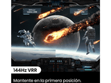 TV QLED 100 - Hisense 100E7NQ, UHD 4K, Dolby Vision&Atmos, Sensor de luz, Modo Deportes, Air Play, IA Negro