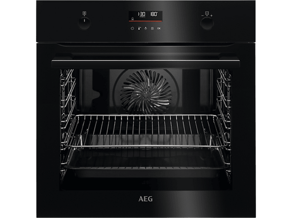 Horno - AEG BPE535160B, Multifunción, Pirolítico, 71 l, Anillo térmico, 60 cm, Negro