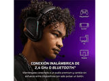Auriculares gaming - Corsair Void V2, Circumaurales, Bluetooth, 70h Autonomía, Negro