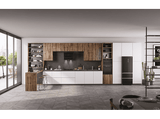 Horno - Haier Series 4 HWO60SM5B5BH, 70l, Multifunción, Limpieza por Aquálisis, 55cm, Wi-Fi, Sonda térmica, Negro