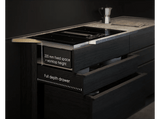 Encimera - AEG CCE84543FB, Inducción, con Extractor integrado, 4 zonas, Flex, 7350 W, Negro