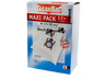 Bolsas de aspirador - Scanpart Maxipack M 173 Sie, Para Aspiradores Bosch Y Siemens, 12 U, Tecnología de microfibra, Filtra un 50% más de partículas