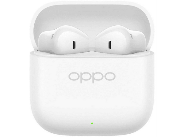 Auriculares True Wireless - OPPO Enco Buds3, 48 h Autonomía, Cancelación de Ruido por IA, Blanco Nieve