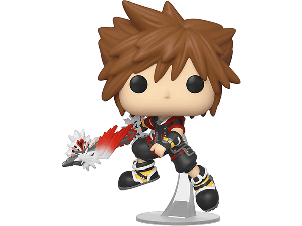 Figura Funko Pop! - Kingdom Hearts: Sora con escudo, Vinilo, 10 cm