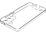 Funda móvil - ISY ISC-1125 MagISY, Para Samsung Galaxy S25, Anillo magnético, Transparente