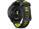 Reloj deportivo - Garmin Forerunner 265S, Negro/Amarillo, 18mm, Pantalla Táctil AMOLED 1.1, 15 días Autonomía, Morning Report, 8GB
