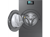Lavadora secadora - Samsung WD18DB8995BZT2, 18 kg + 11 kg, 1000 rpm, 22 programas, AI Laundry Combo™, Clase A, Antracita